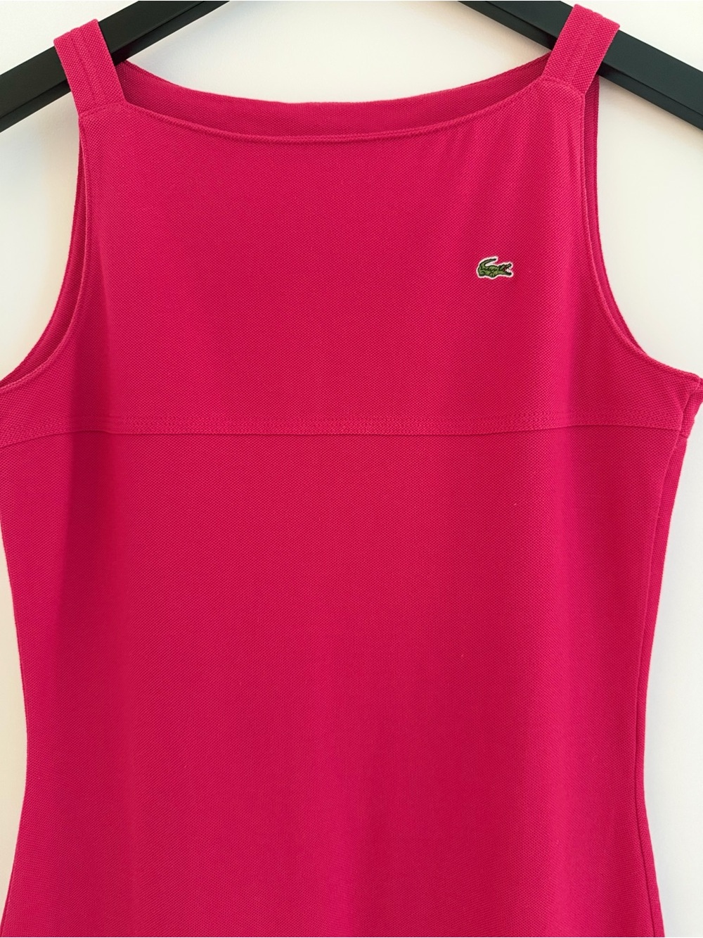 Lacoste Fuchsia Sleeveless Tank Dress - Picture 3 of 6
